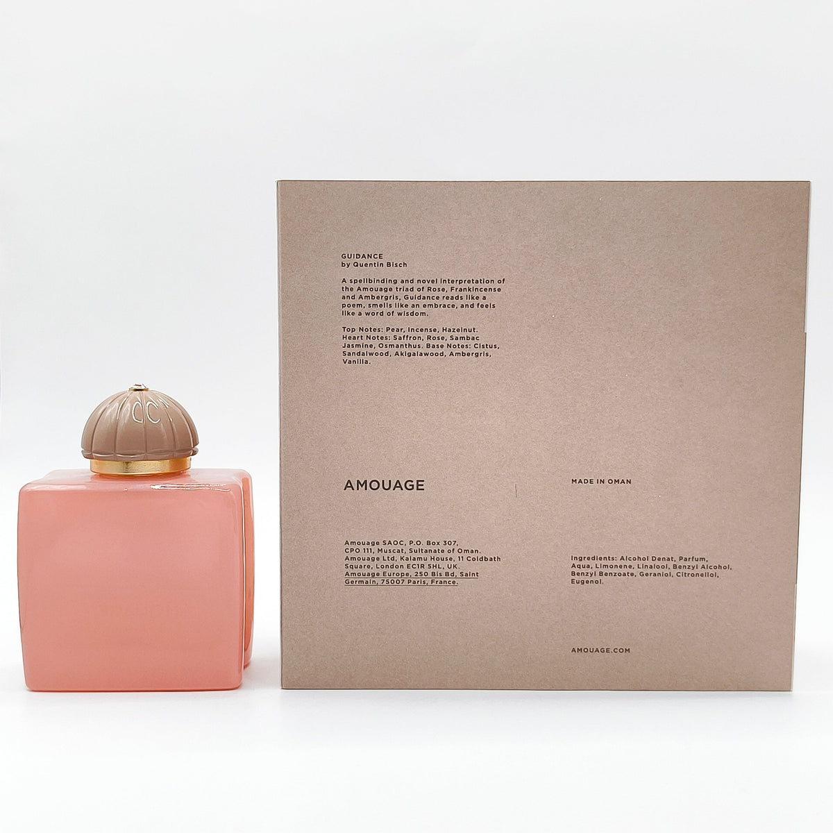 AMOUAGE GUIDANCE