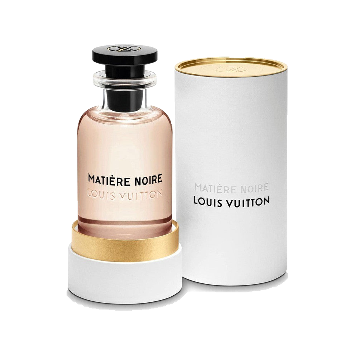 LOUIS VUITTON MATIERE NOIRE EDP — product on pure white background
