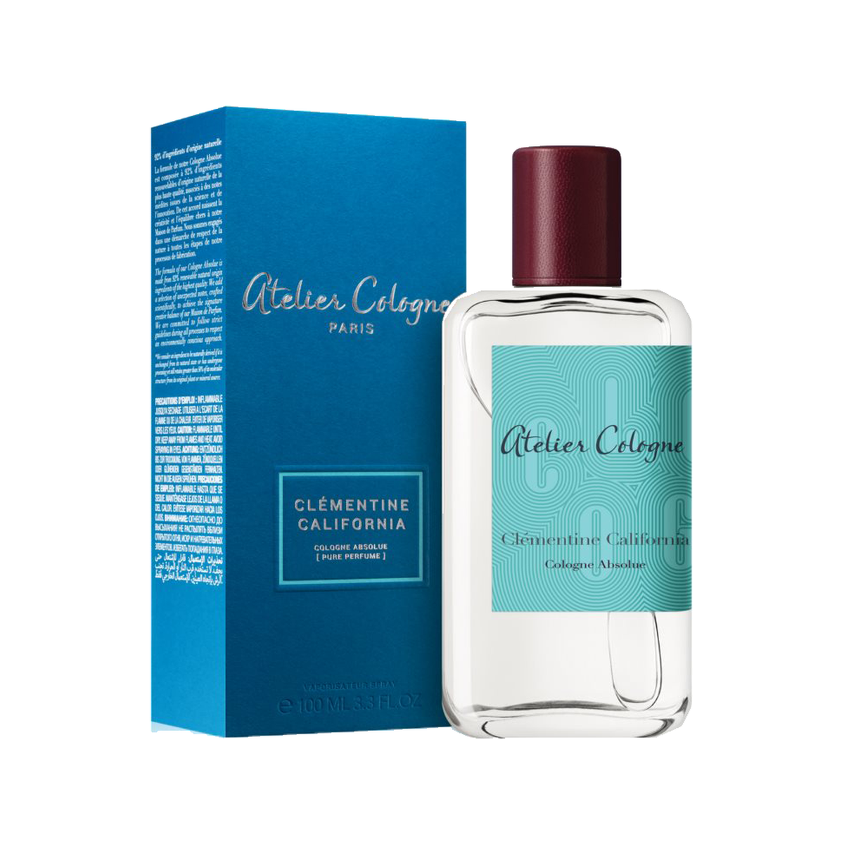 Atelier Cologne Clementine California Cologne Absolue 100ml — product on pure white background