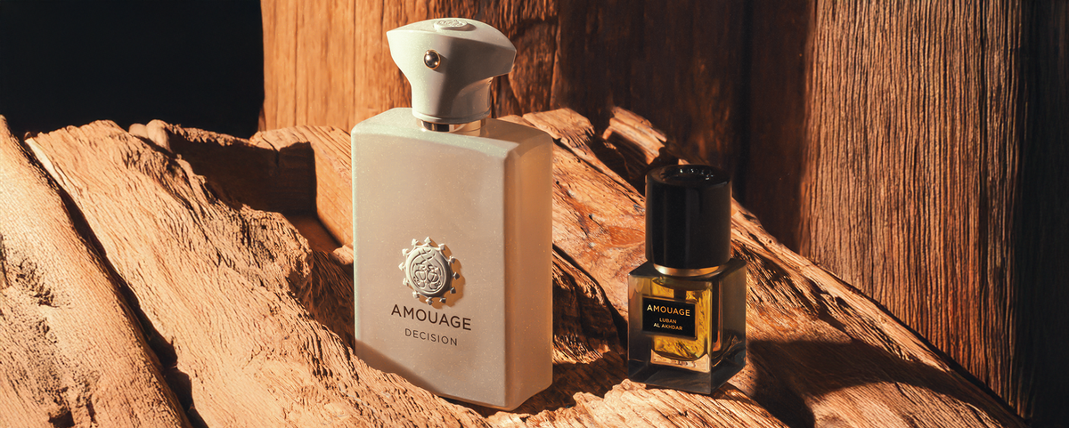 Amouage · Amber Hours fragrance campaign