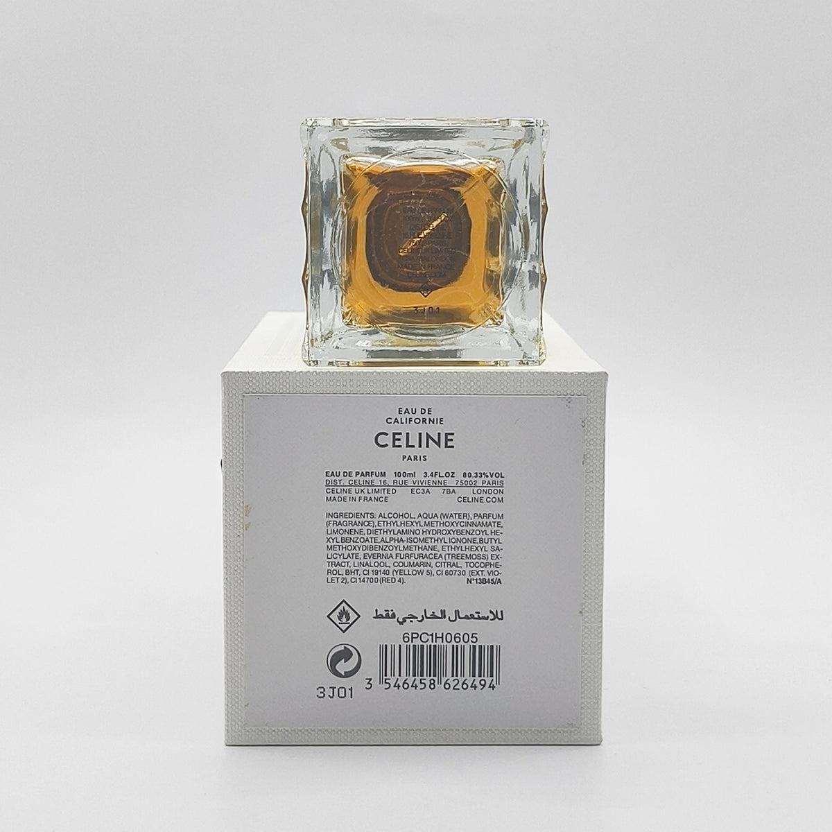 CELINE EAU DE CALIFORNIA