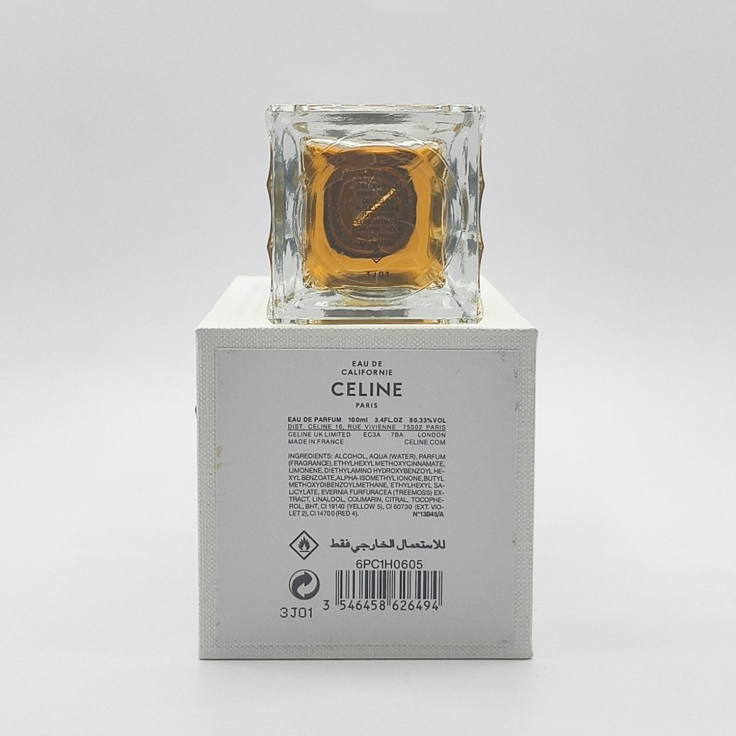 CELINE EAU DE CALIFORNIA