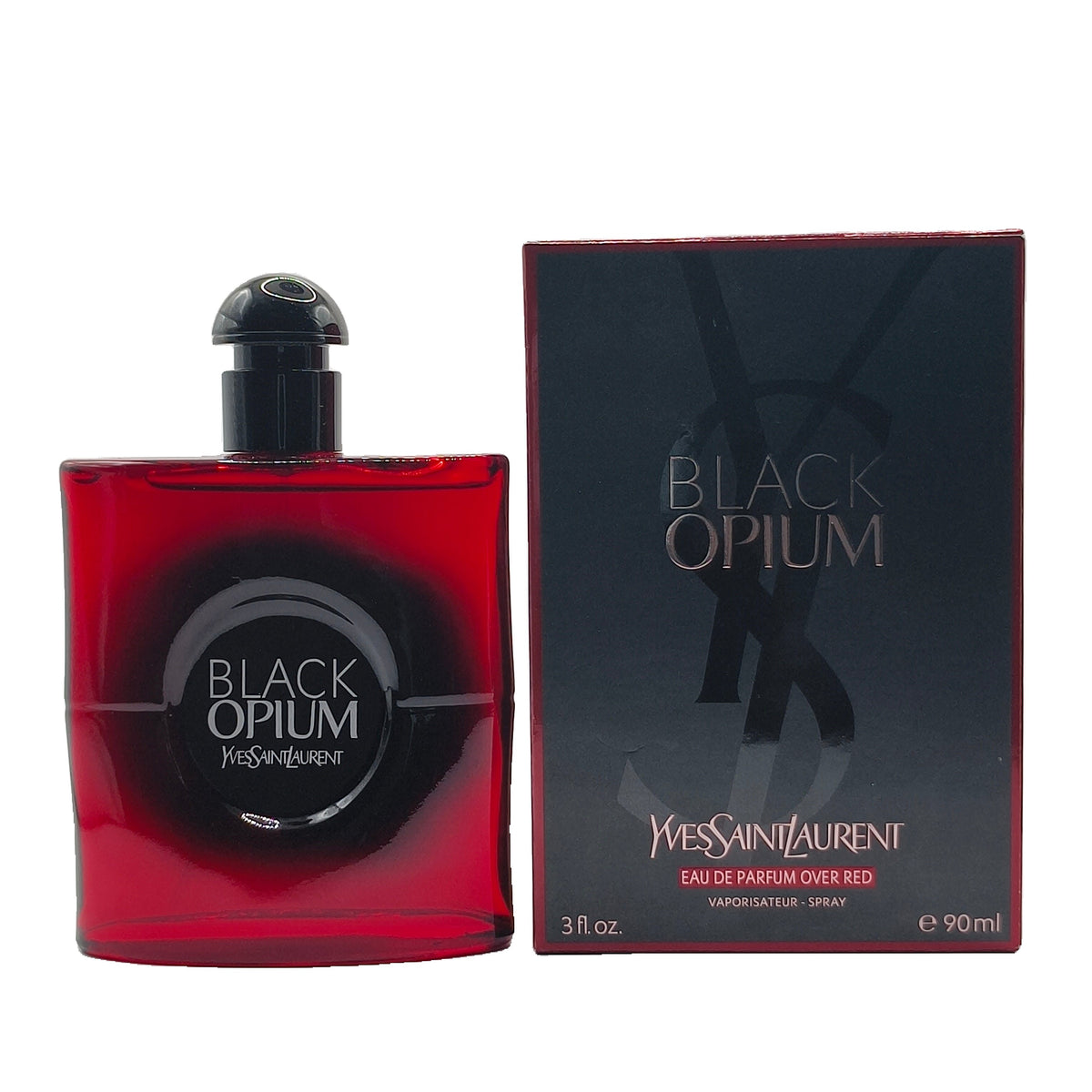 YSL BLACK OPIUM EDP OVER RED