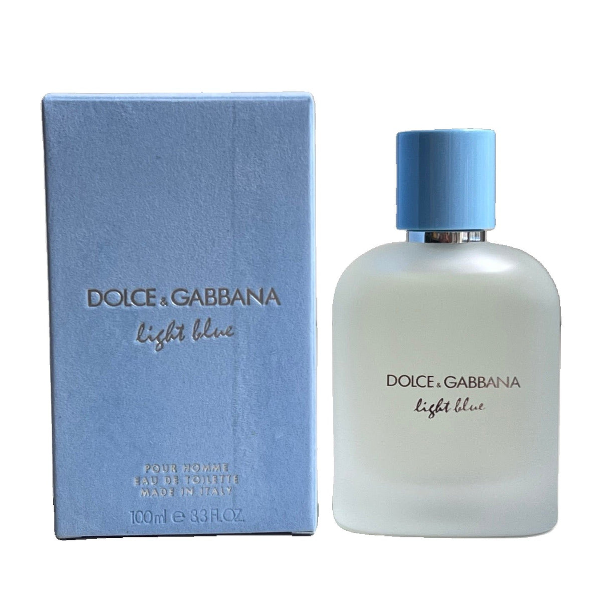 D&G LIGHT BLUE POUR HOMME EAU DE TOILETTE 100ml