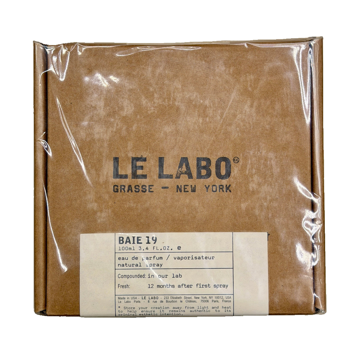 LE LABO BAIE 19