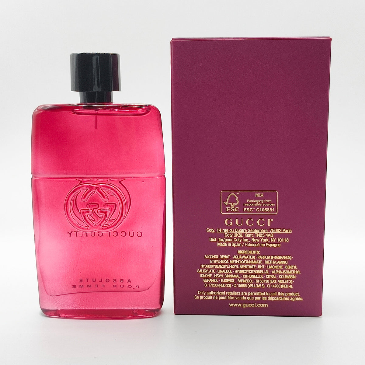 GUCCI GUILTY ABSOLUTE POUR FEMME EDP*