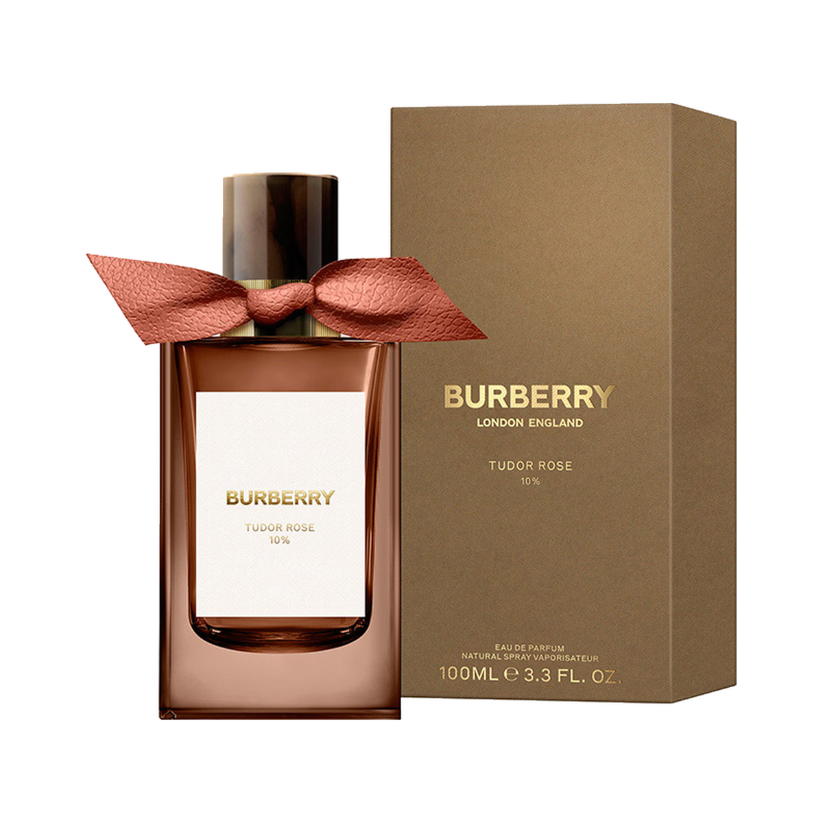 Burberry Signatures Tudor Rose 10% Eau de Parfum — product on pure white background