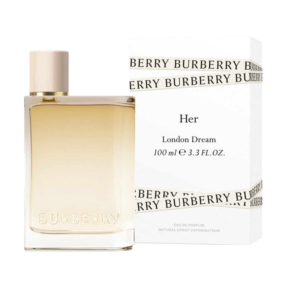 Burberry Her London Dream Eau de Parfum — product on pure white background