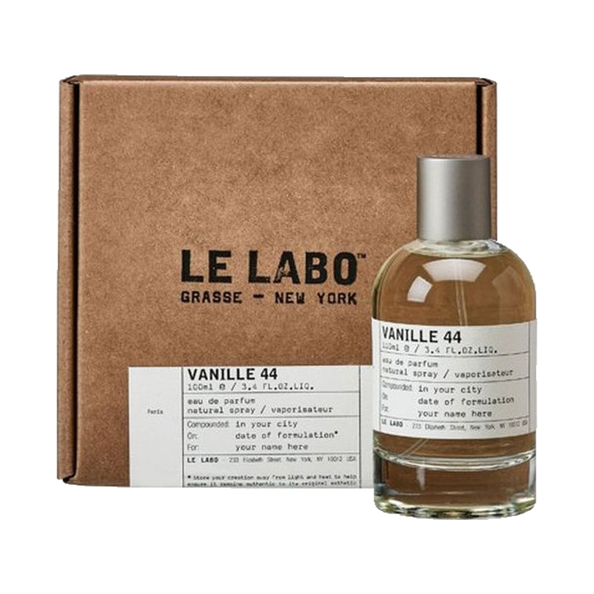 Le Labo Vanille 44 Eau de Parfum — product on pure white background