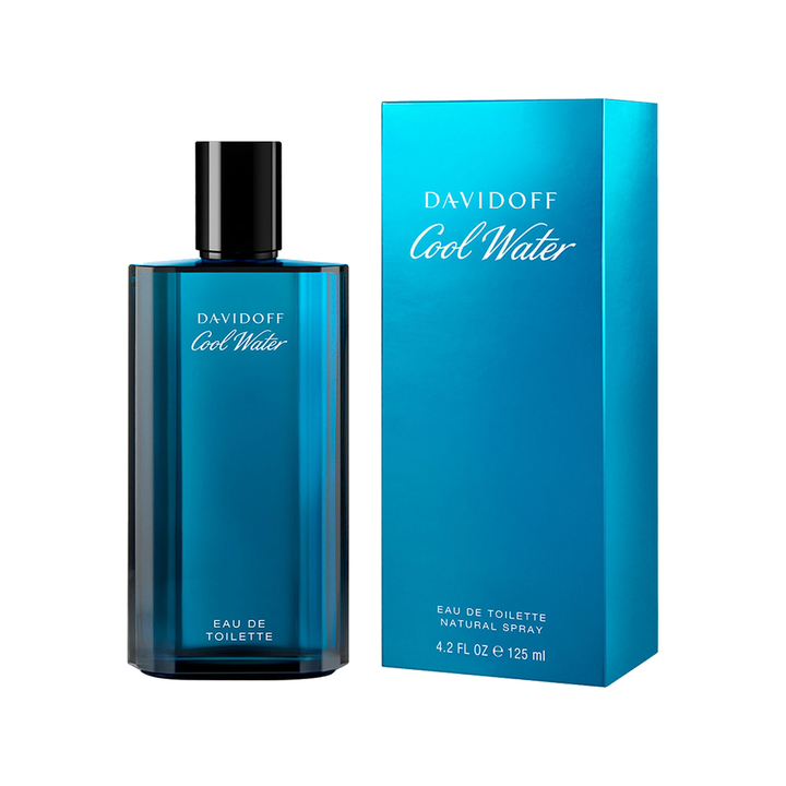 Davidoff Cool Water Eau de Toilette 125ml — product on pure white background
