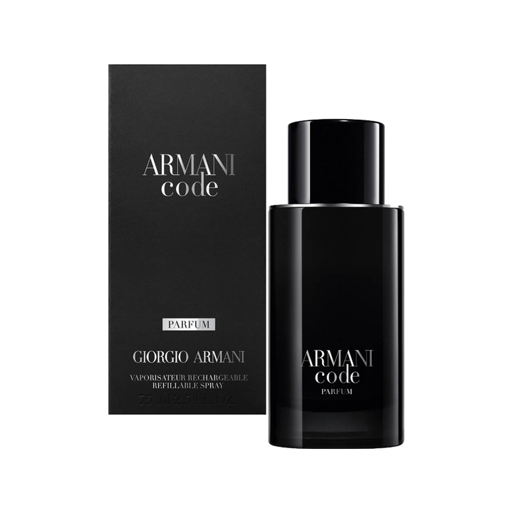 GIORGIO ARMANI CODE PARFUME — product on pure white background
