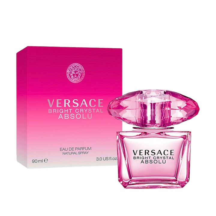 VERSACE BRIGHT CRYSTAL ABSOLU EDP NATURAL SPRAY — product on pure white background