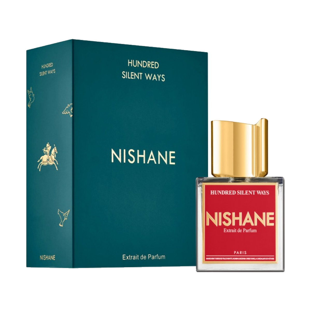 NISHANE HUNDRED SILENT WAYS EDP — product on pure white background