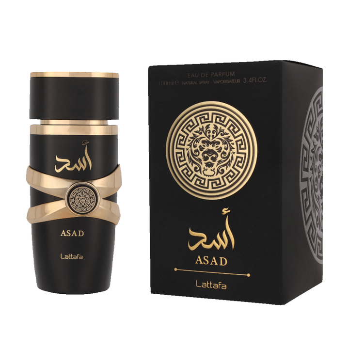LATTAFA ASAD EDP (GOLD) — product on pure white background