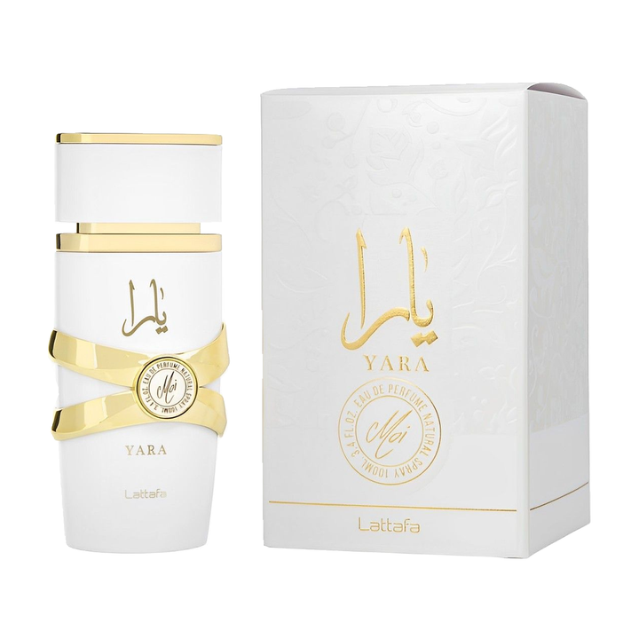 LATTAFA YARA (MOI WHITE) — product on pure white background