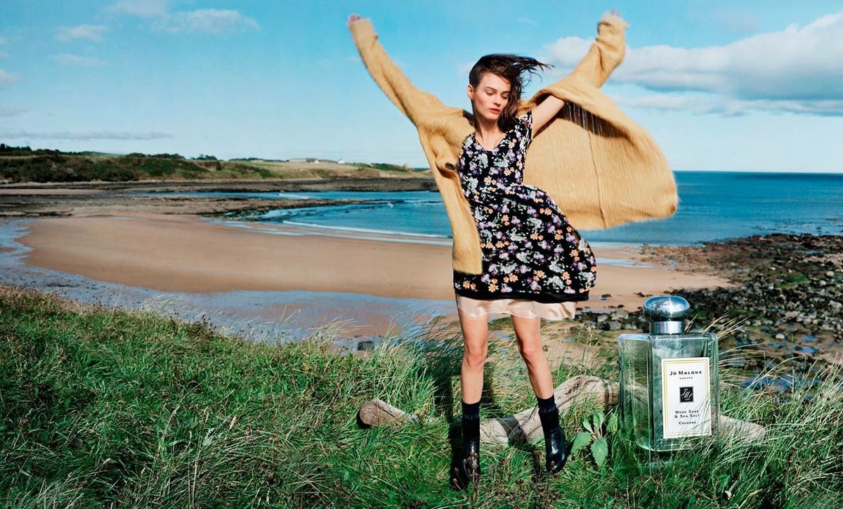 Jo Malone · Wood Sage & Sea Salt fragrance campaign